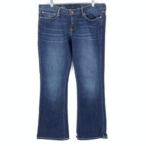 Levi's Slight Curve Skinny Boot Jeans Womens Size 32 X 30 Medium Wash Low Rise